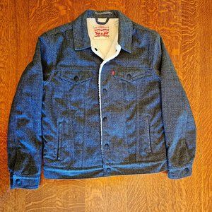 Outerknown for Levi Strauss, Men’s Sherpa-Lined Trucker Jacket.